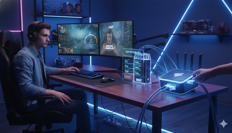 Gaming Corner Zap-Internet: Boost Speed & Reduce Lag in 2026